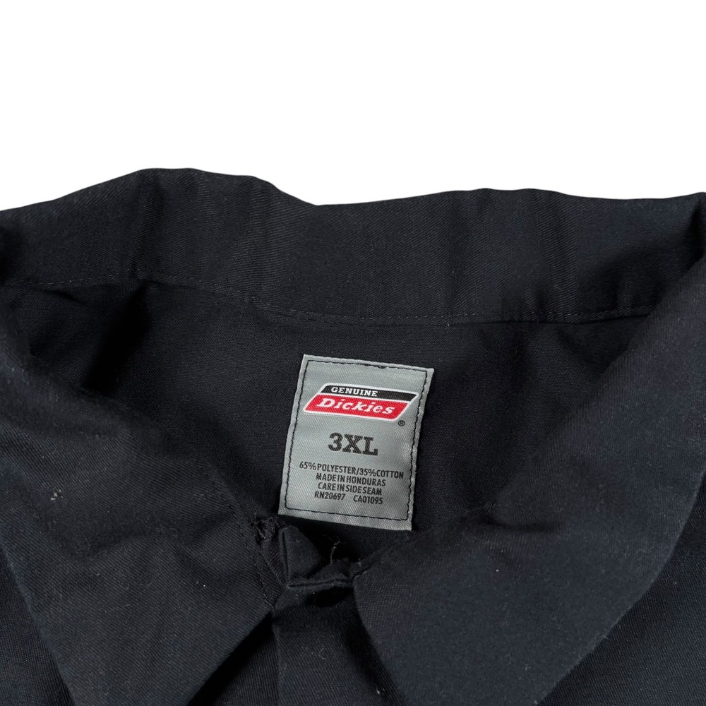 Dickies Work Shirt Mens 3XL Black Sturgis Harley Davidson Colorblock Bowling - Picture 4 of 7